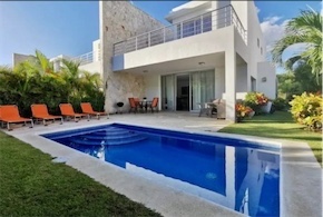 casas vacacionales y villas - Venta de Villa en punta cana con piscina a 3km de la playa zona turística 0