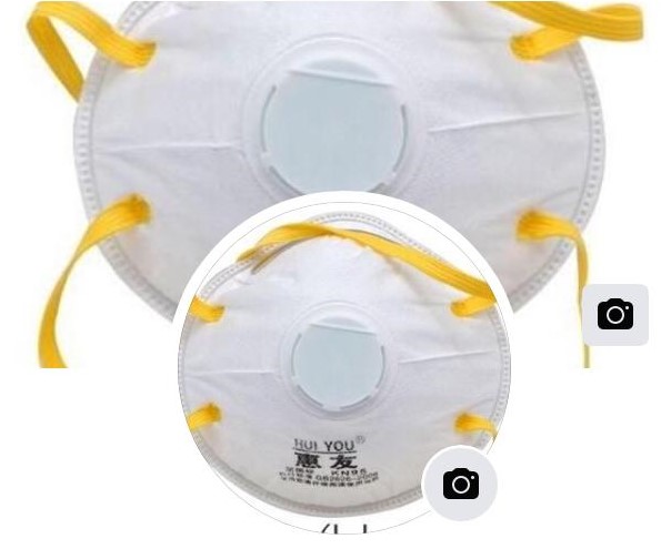 salud y belleza - mascarillas KN95 redondas con filtro