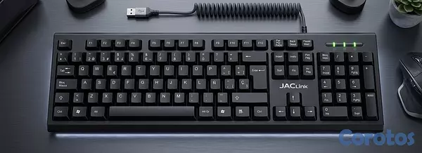 otros electronicos - Teclado JACL-KMS1803  Comodidad Total para Largas 