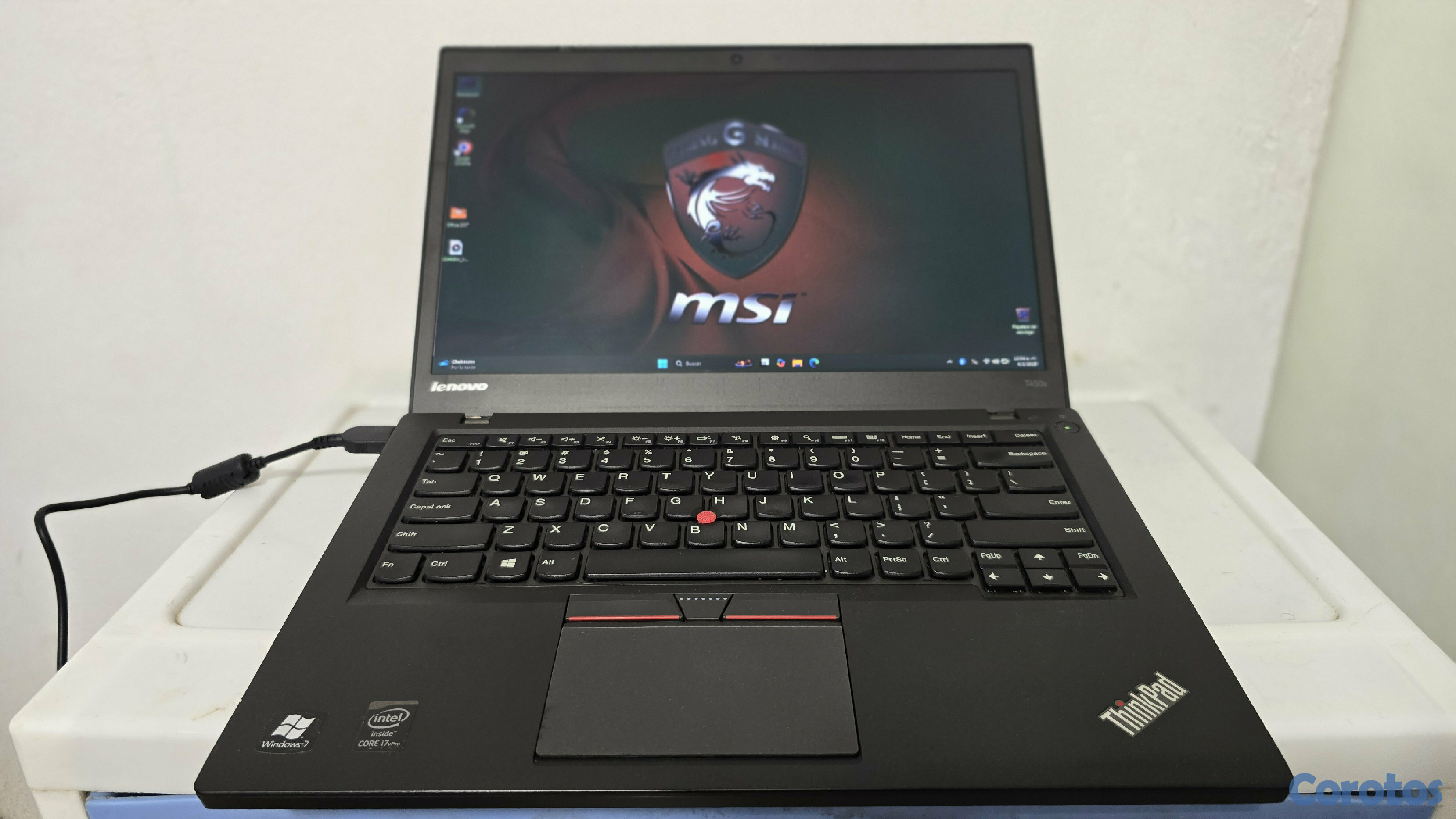 computadoras y laptops - lenovo T450s 14 Pulg Core i7 Ram 8gb Disco 256gb solido Wifi Bluetoth  1