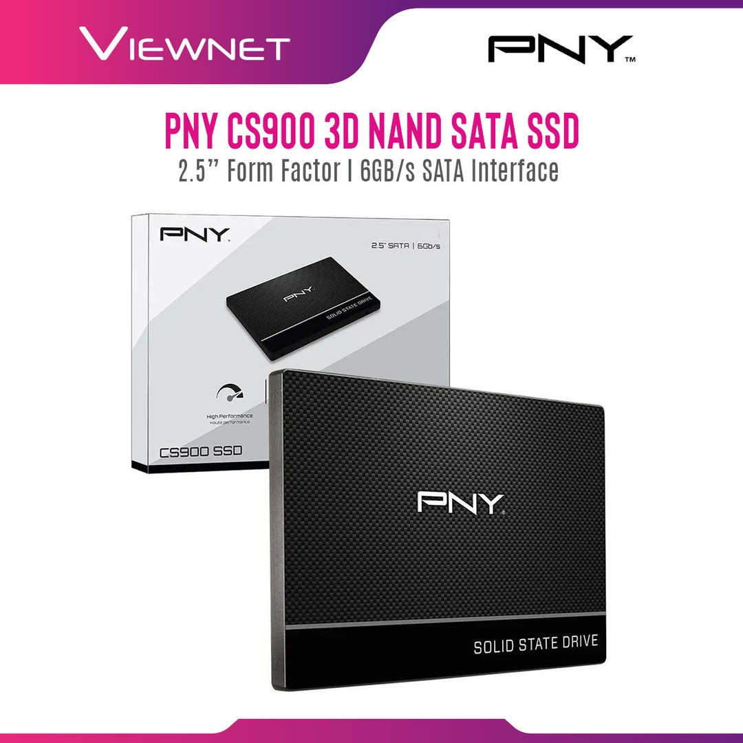 otros electronicos - PNY CS900 DISCO SSD 500GB laptop (Estado solido) 3D NAND 2.5"- nuevo oferta
