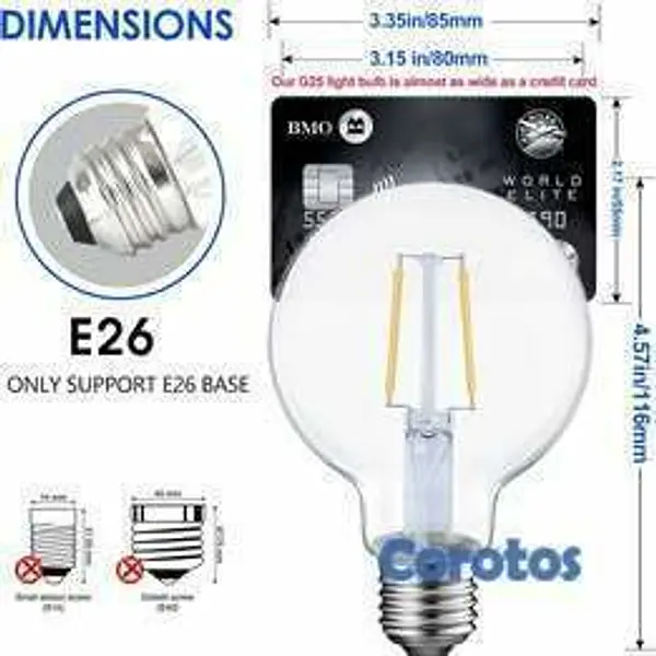 herramientas, jardines y exterior - 💡 Bombillos LED Edison ENERGETIC SMARTER LIGHTING  6