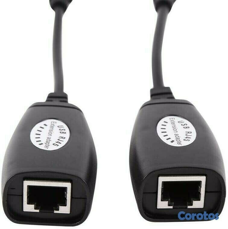 accesorios para electronica - Adaptador de extensión USB 2.0 a RJ45 maximo 150FT largo. 3