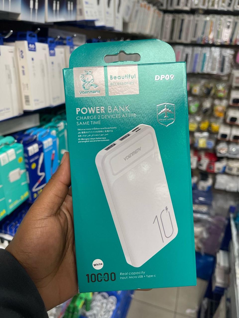 accesorios para electronica -  Cargador Portatil 10,000 mAh - Micro USB y USB-C 0