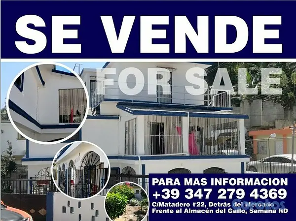 casas vacacionales y villas - villa independiente en Samana con titulo 3