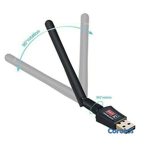 accesorios para electronica - ADAPTADOR WIFI CON ANTENA NSN-21082 900MBPS 4