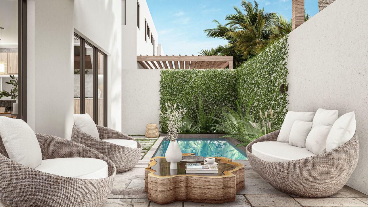 casas vacacionales y villas - VILLAS EN VENTA EN BAVARO- PUNTA CANA 3