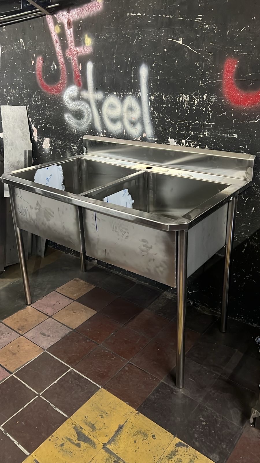 construccion e industrial - fregaderos industriales en acero inoxidable, somos fábrica.  2