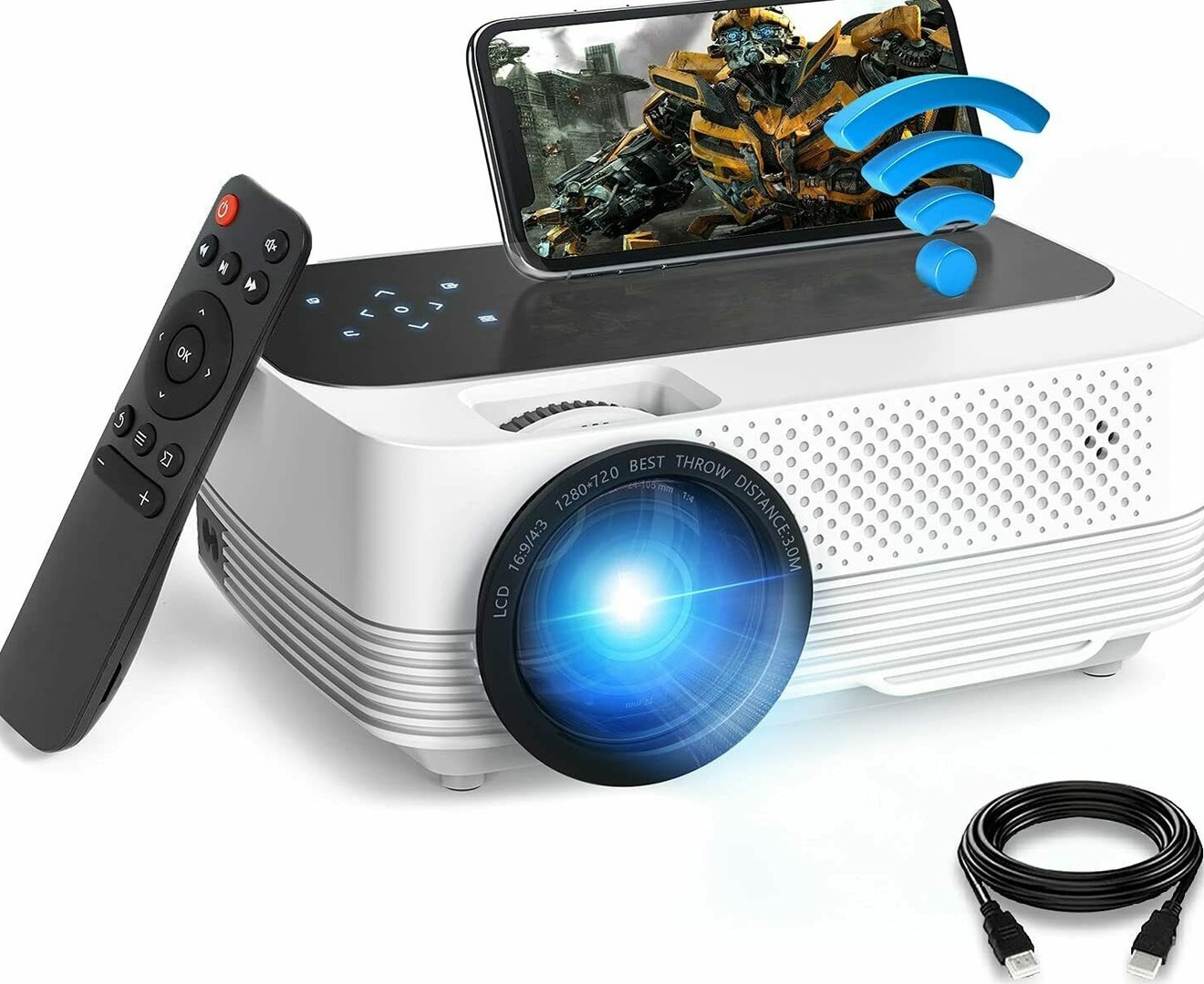 tv - Video Proyector marca Victsing.