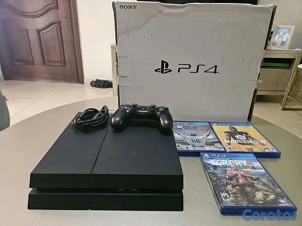 consolas y videojuegos - ps4 fat de 500gb en perfecto estado 2