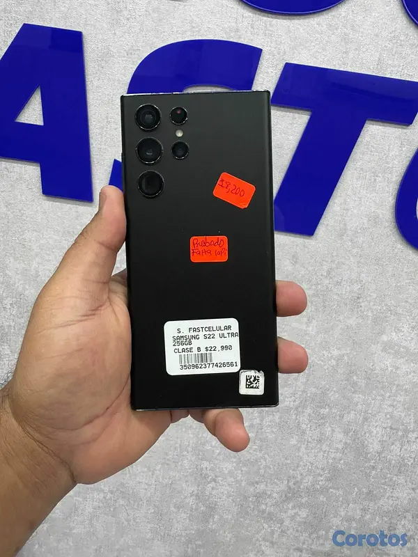 celulares y tabletas - SAMSUNG S22 ULTRA 256GB RD$17,990 6
