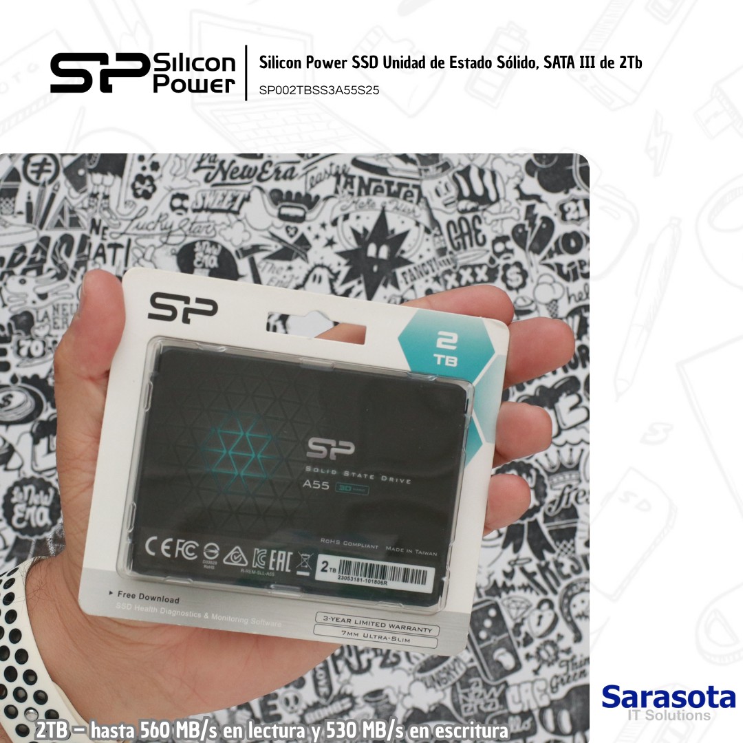 accesorios para electronica - Silicon Power SSD 2Tb disco de Estado Sólido 1