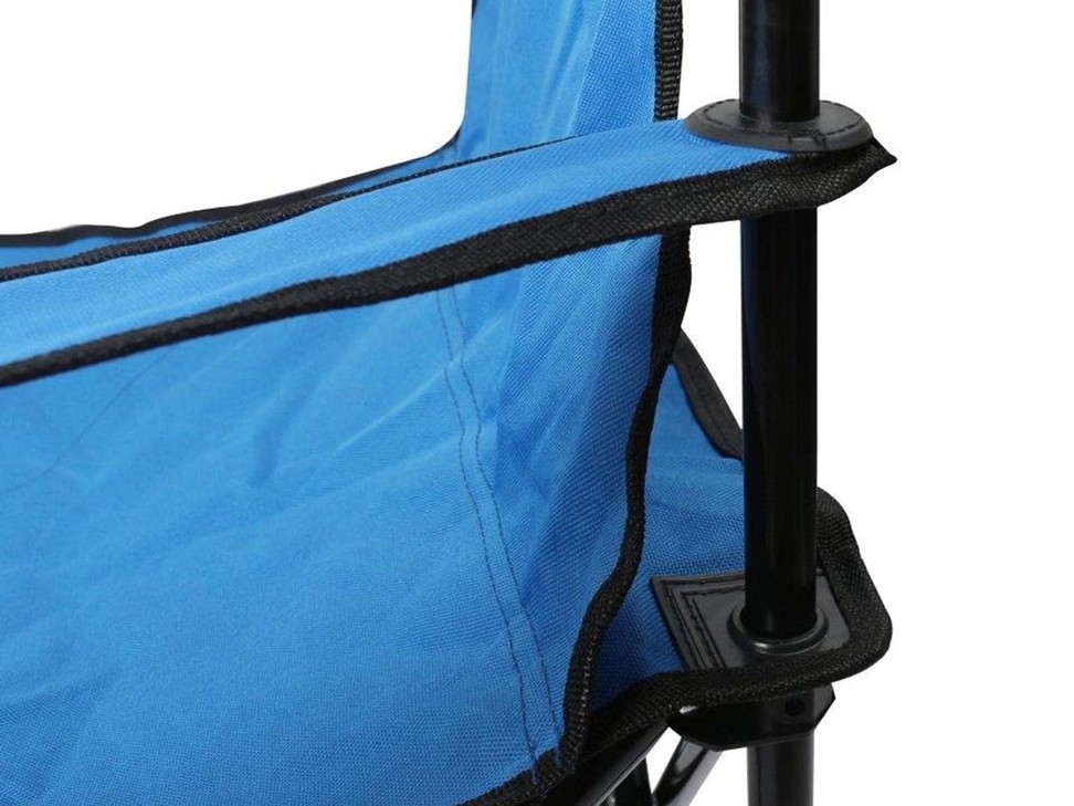 muebles y colchones - Silla plegable playa tela silla playera con portavasos  camping PATIO DESCANSO  2