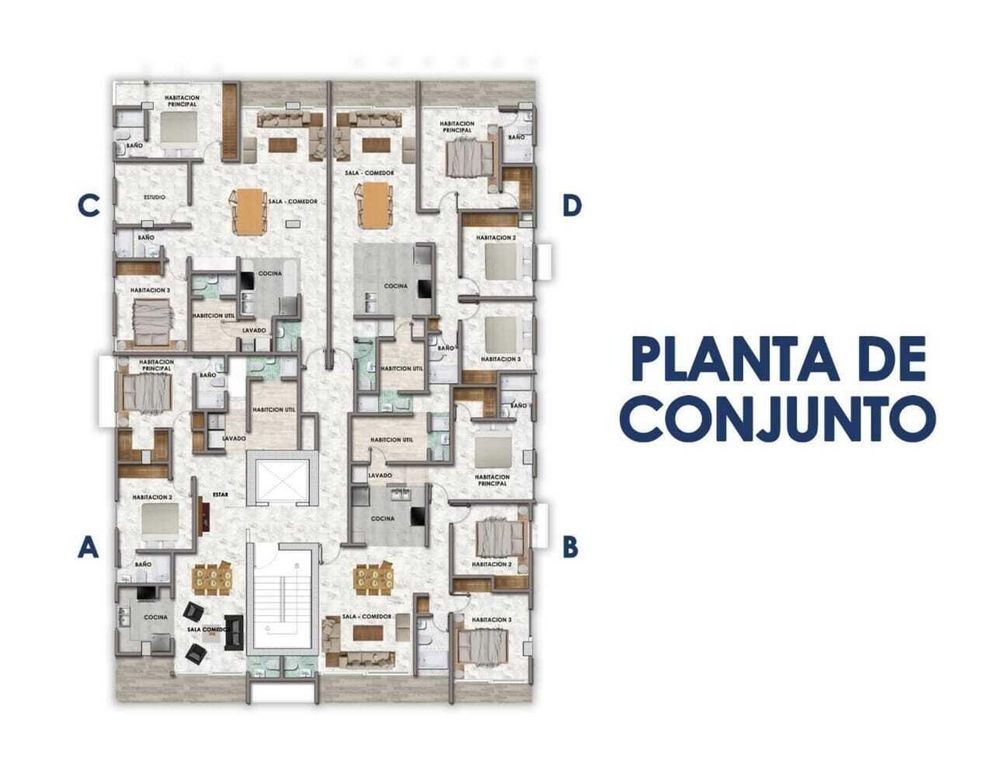 apartamentos - Moderno proyecto de Apartamentos de 2 y 3 habitaciones estudio balcón 4