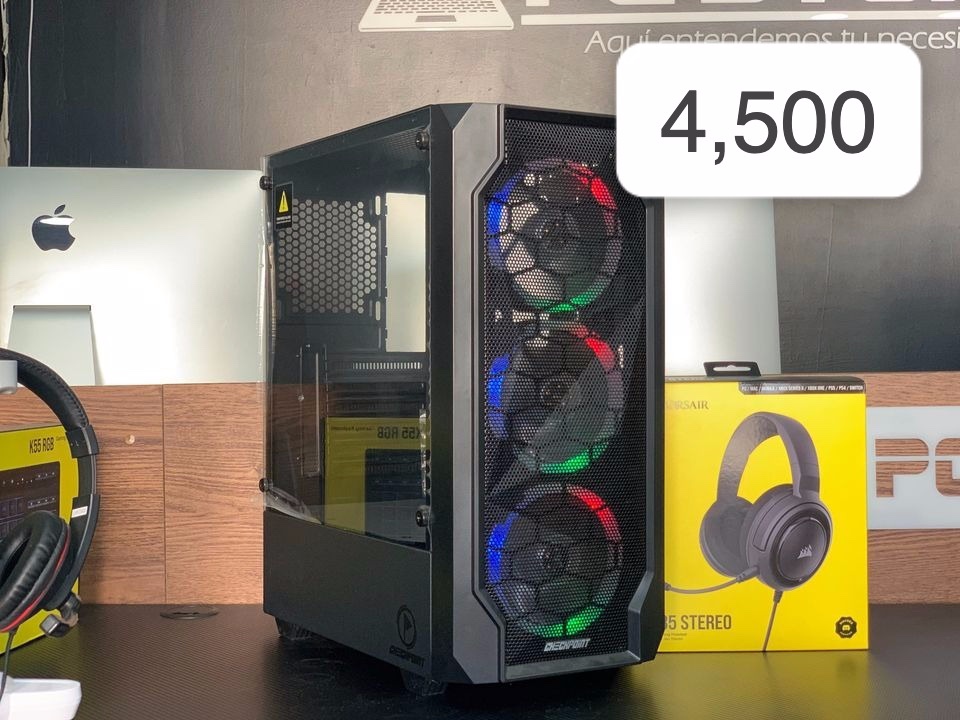 computadoras y laptops - Case GAMER Para ensamblar Pc ATX , Estilo Gaming Envio Gratis.  5