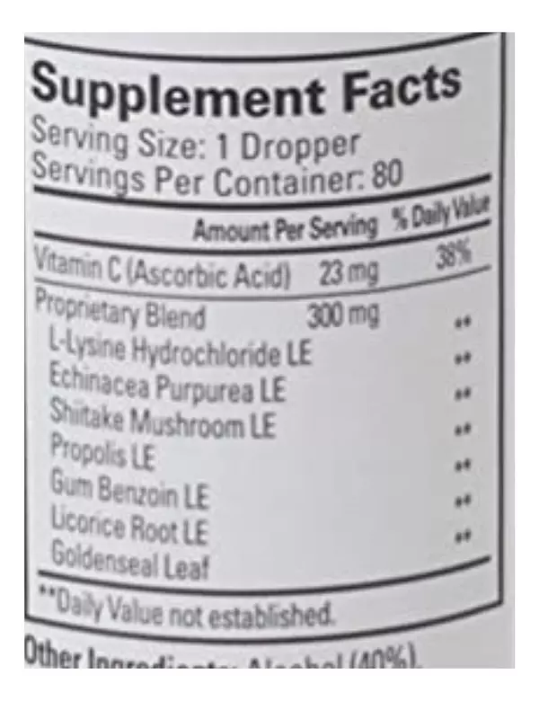 Salud y Equipamiento Médico - L-lisina 59ml - Quantum - Ml A $2816 - Ml A $2964 2