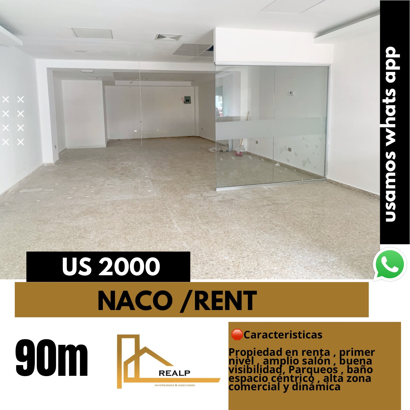 oficinas y locales comerciales - local céntrico en Naco 0