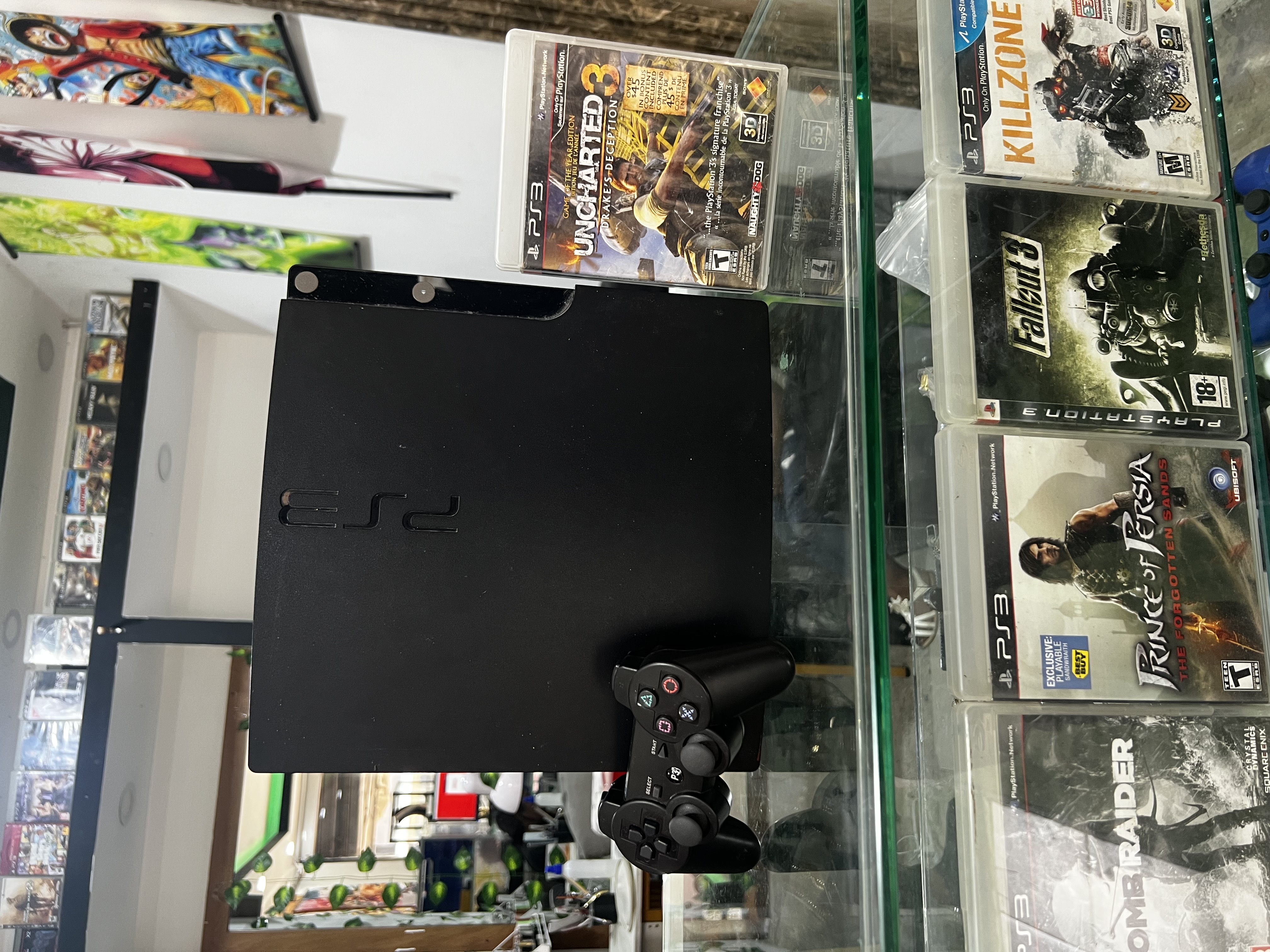 consolas y videojuegos - ps3 slim + 10 juegos digitales + 8 físicos en oferta