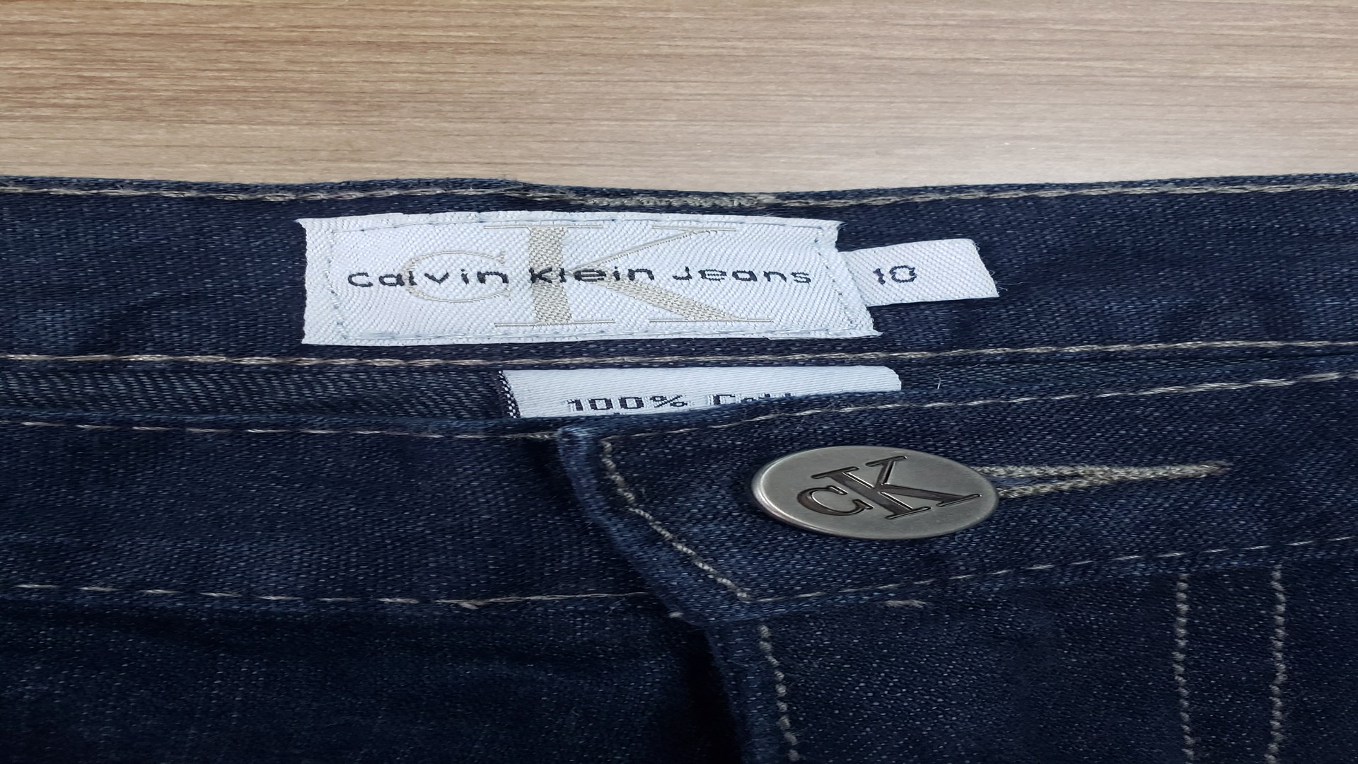 ropa para mujer - 2 pantalones jeans calvin klein  4