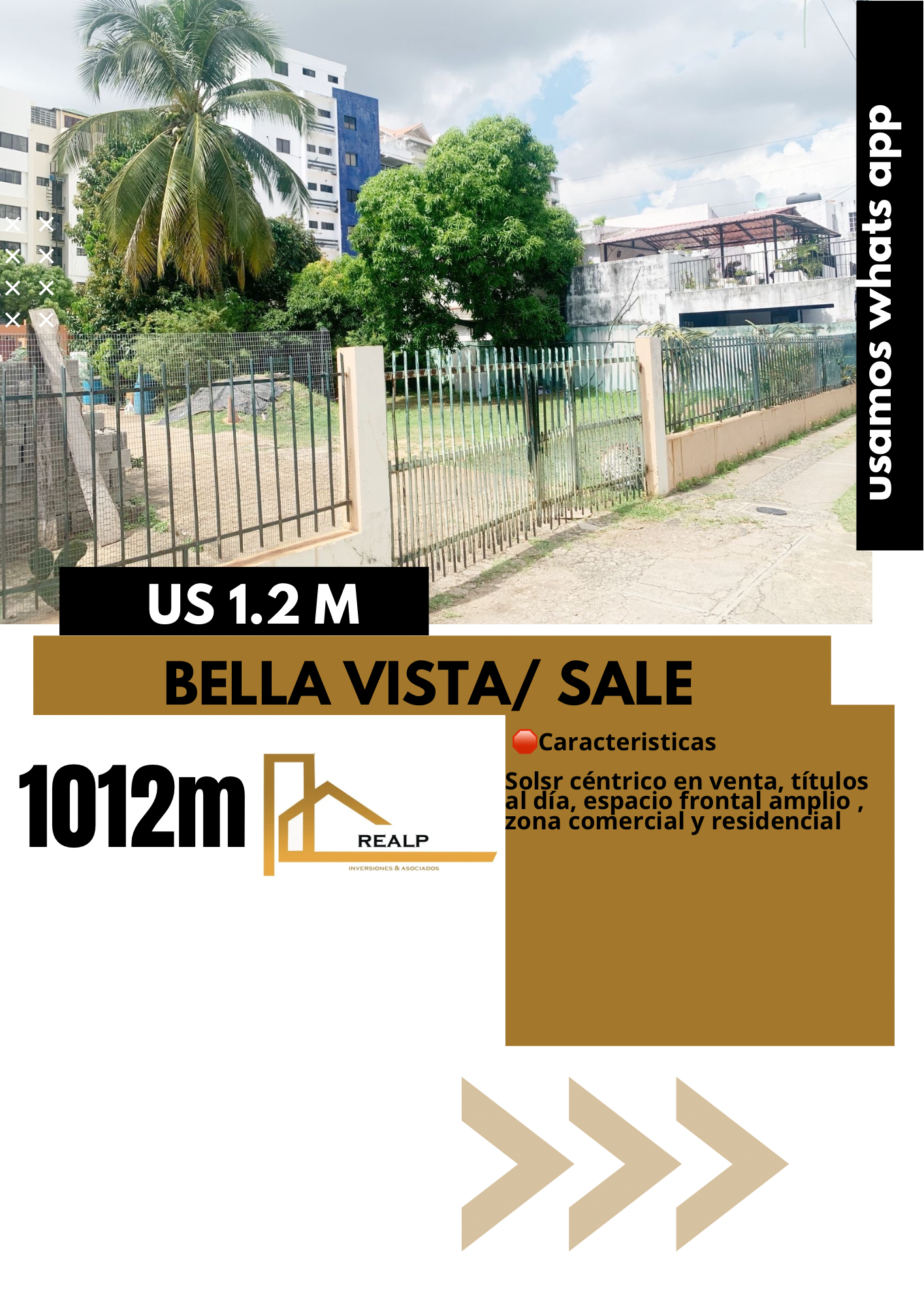 solares y terrenos - Solar céntrico en Venta Bella vista