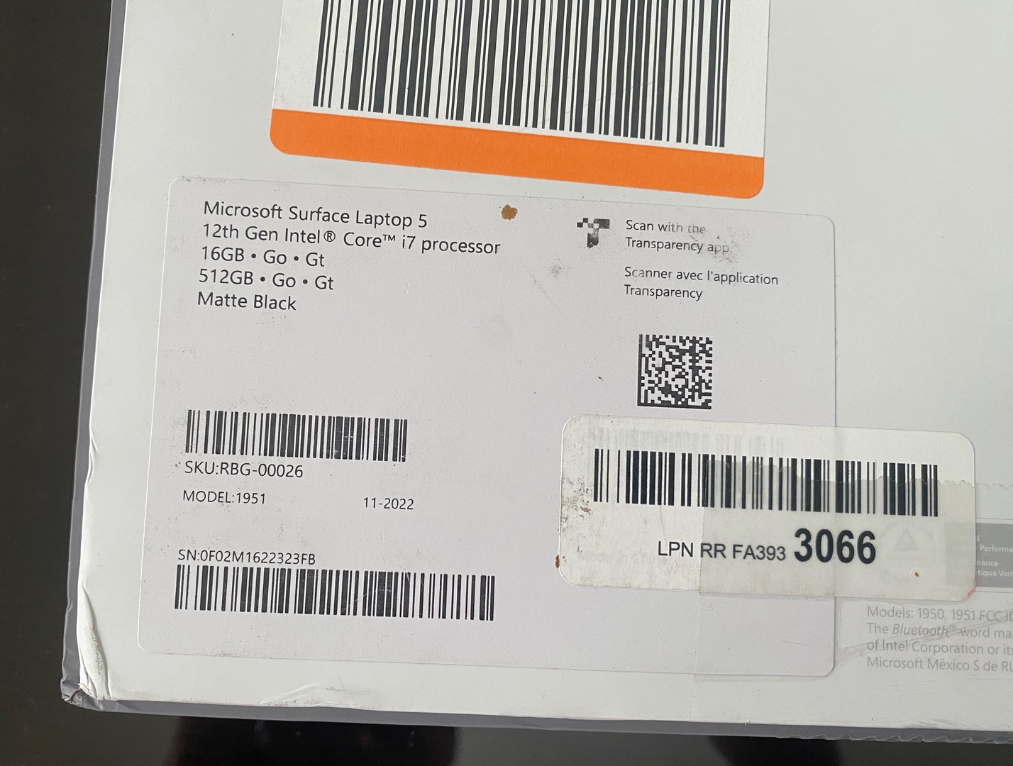 computadoras y laptops - Laptop Microsoft Surface 5 de 512gb y 16 de RAM  2