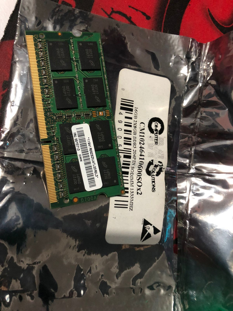 computadoras y laptops - Memorias para recordar (laptop - desktop)