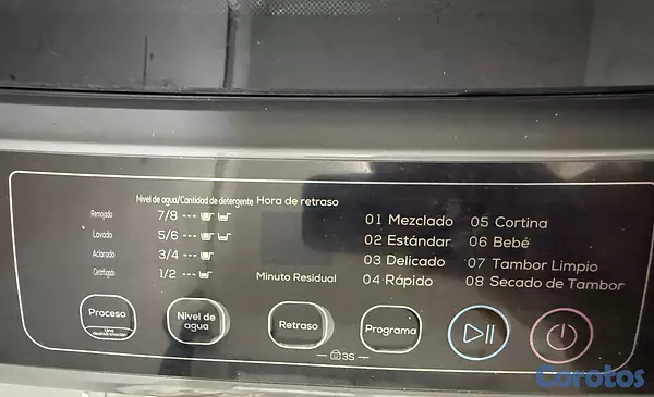 electrodomesticos - Lavadora Automatics Drija 13,5KG 4