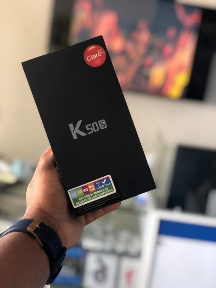 celulares y tabletas - LG K50S 32GB DESBLOQUEADO DE FÁBRICA