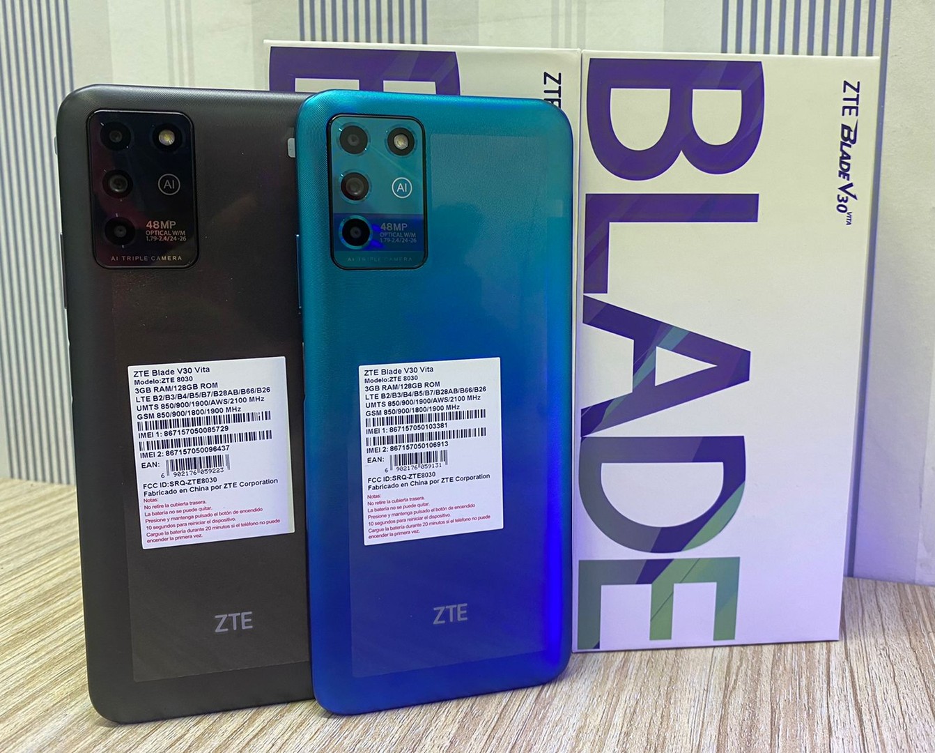 celulares y tabletas - ZTE BLADE V30 VITA 128GB