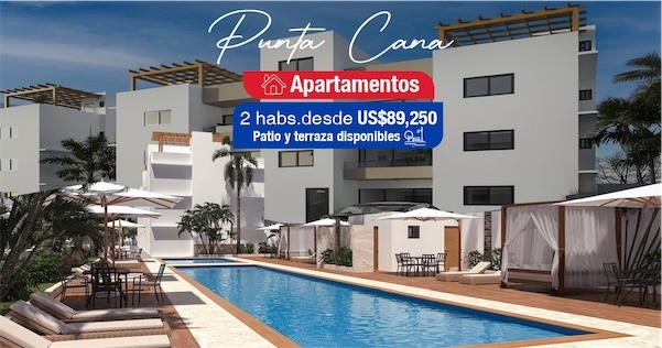 apartamentos - Venta de apartamentos en Bavaro punta cana con piscina zona turística  0