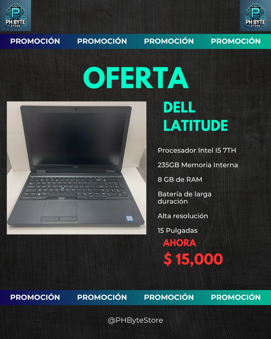 computadoras y laptops - Dell Latitude E5580 a la venta  2