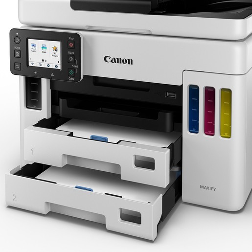 impresoras y scanners - CANON PROFESIONAL  GX7010 MAXIFY, SISTEMA TINTA CONTINUA DE FABRICA,DOBLE BANDEJ 1