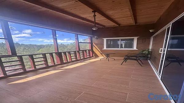casas vacacionales y villas - Villa en venta amueblada con terreno de 15 tareas en Tireo - Constanza, Rep.Dom 6