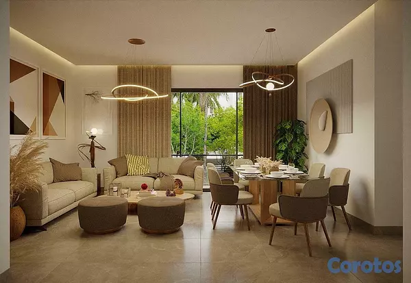 apartamentos - Apartamento en venta en Bavaro 2 habitaciones 3er nivel con terraza privada 5
