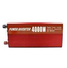 plantas e inversores - POWER INVERTER 4000W - CONVERTIDOR DE 12V A 110V 