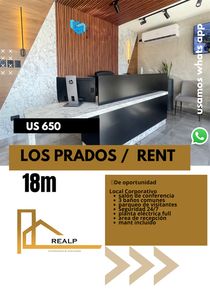 oficinas y locales comerciales - Local corporativo Prados 0