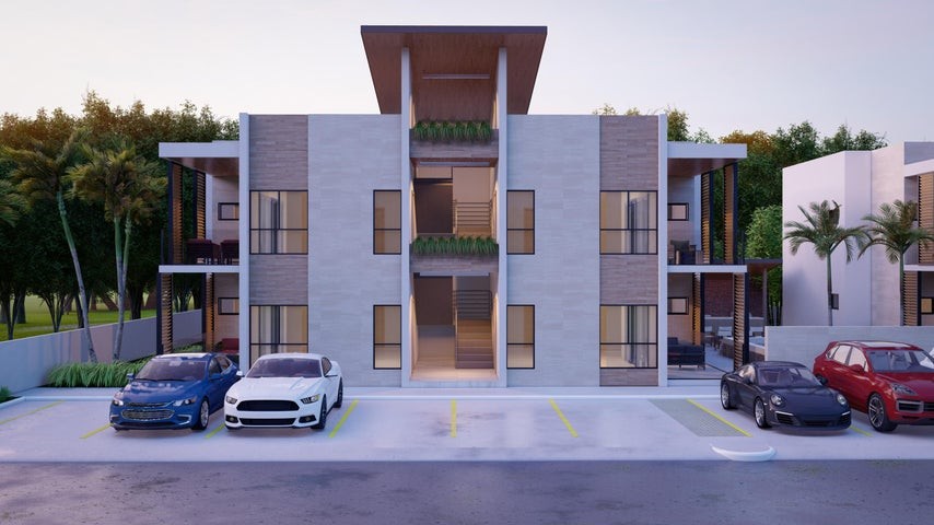 apartamentos - Proyecto en venta Punta Cana  #24-1468  dos dormitorios, piscina, seguridad. 4