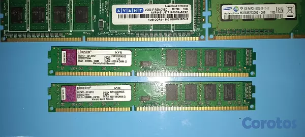 computadoras y laptops - Componentes para PC DDR3 | RAM, CPUs i5, GPU RX 57 12