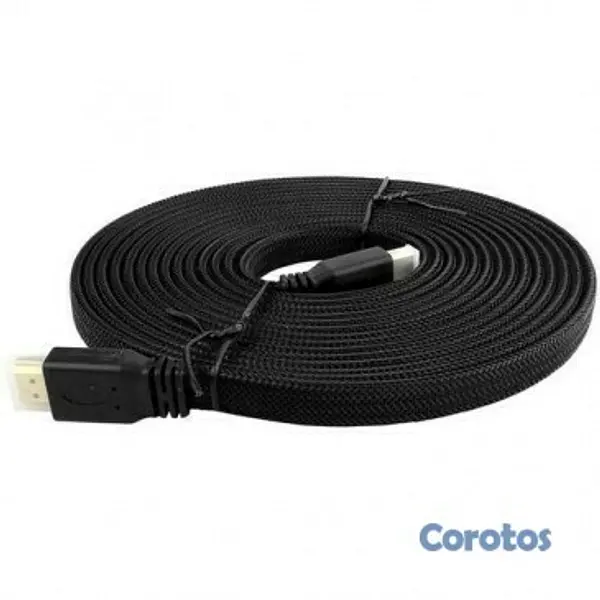 accesorios para electronica - Cable HDMI plano de 10 metros full HD 1080P
 3