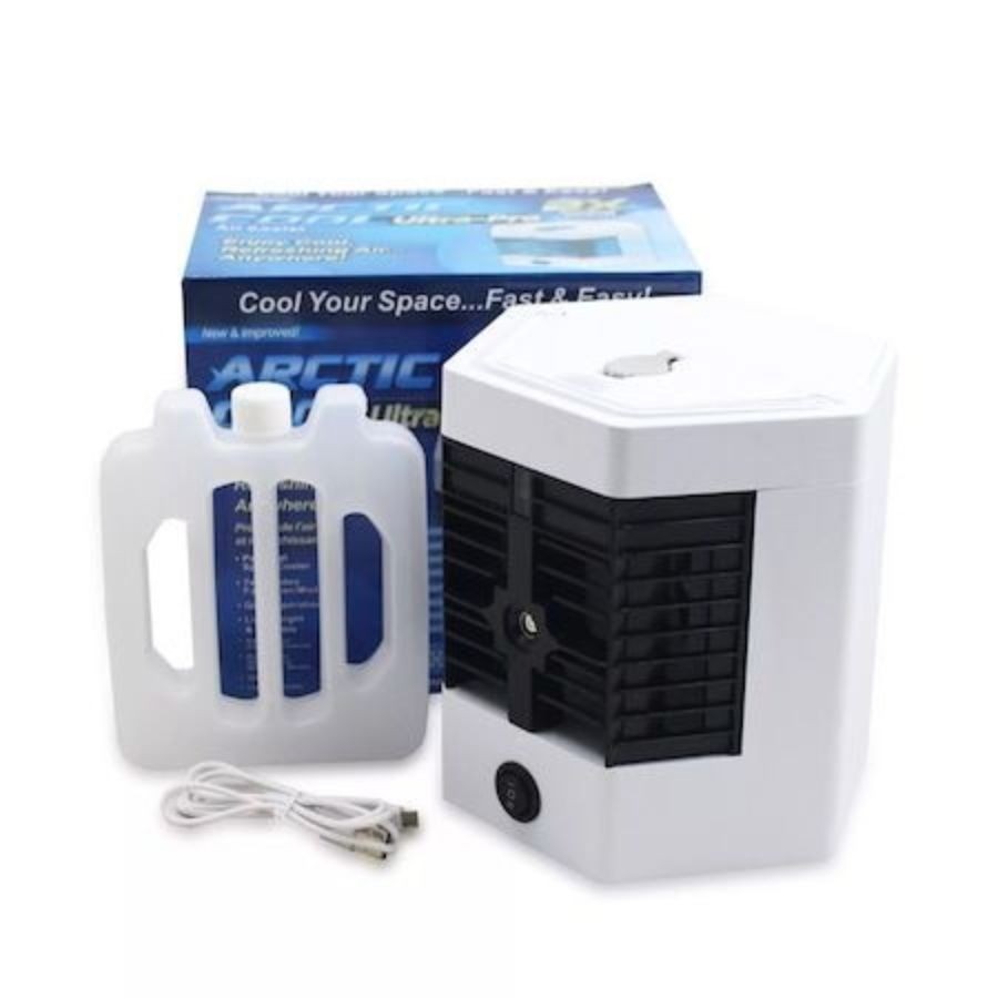 aires acondicionados y abanicos - Aire portatil 4 en 1 humificador, purificador de aire y enfriador 6