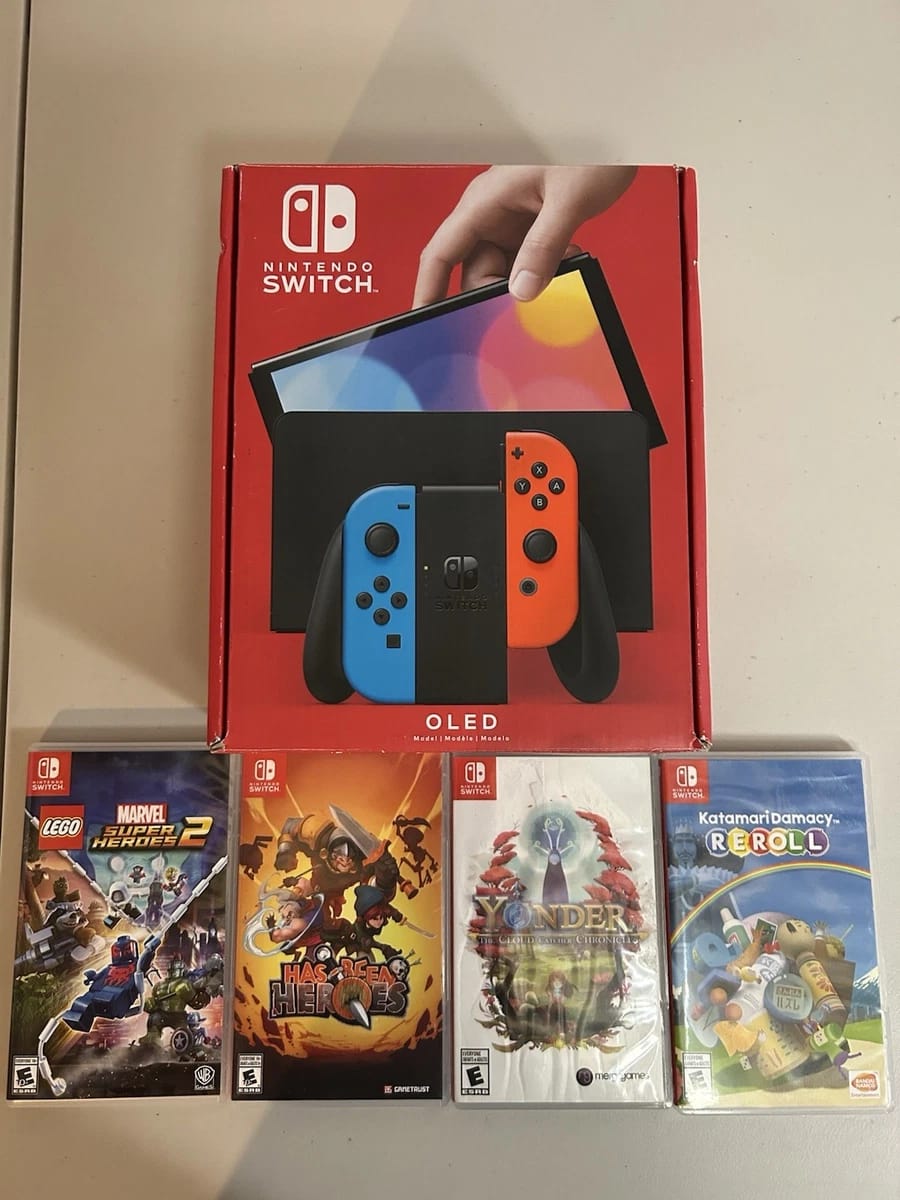 consolas y videojuegos - Nintendo Switch Oled 1