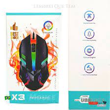 accesorios para electronica - Mouse Gaming USB X3 - Resistente, Preciso y con Es 2