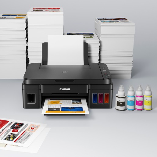 impresoras y scanners - MULTIFUNCION  CANON G2110 PIXMA (IMPRIME, COPIA, ESCANEA), SISTEMA TINTA CONTINU 1