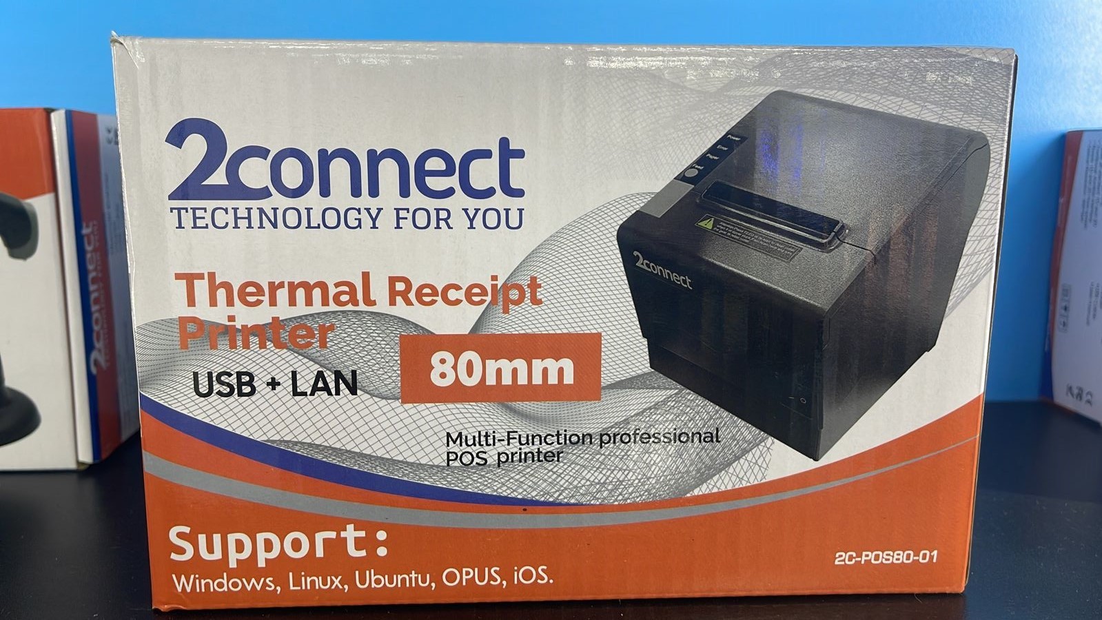 impresoras y scanners - PRINTER TERMICO 80MM USB + LAN 2CONN