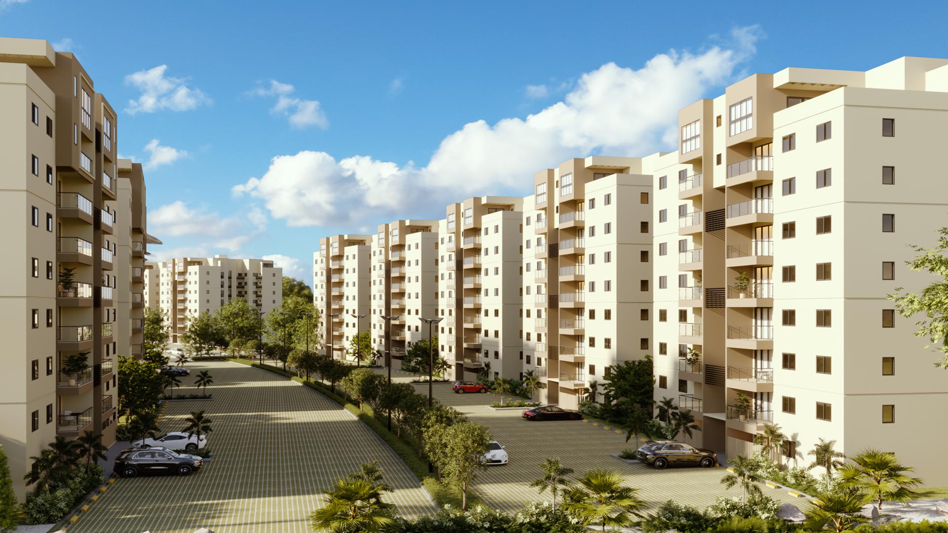apartamentos - ¡GREEN PARK: Tu hogar ideal en Santo Domingo Norte!