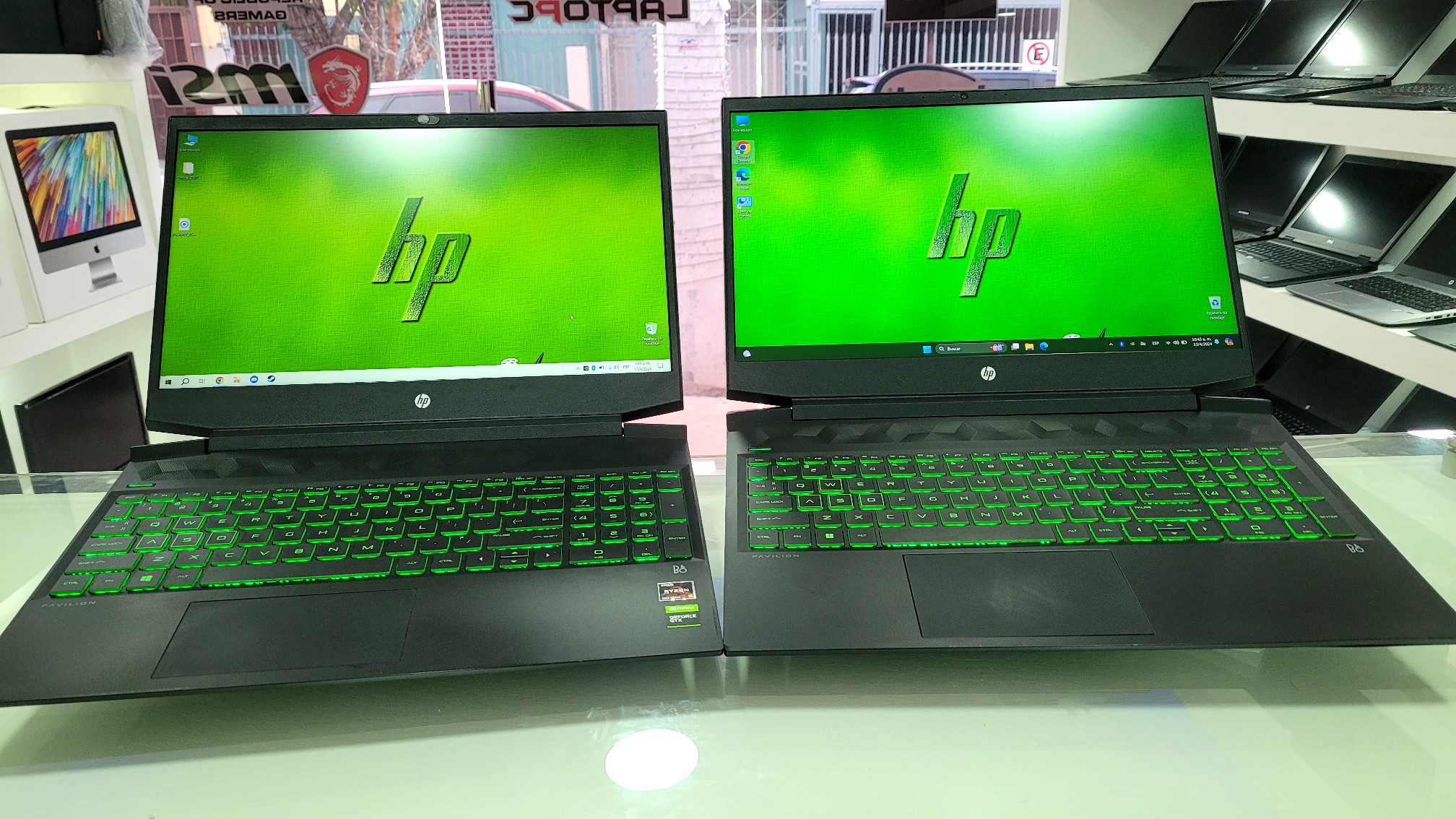 computadoras y laptops - Laptop hp Gamer 15 Ryzen 5 11th Gen Ram 32gb ddr4 Disco 1tb Nvidea Gtx 1650 4GB