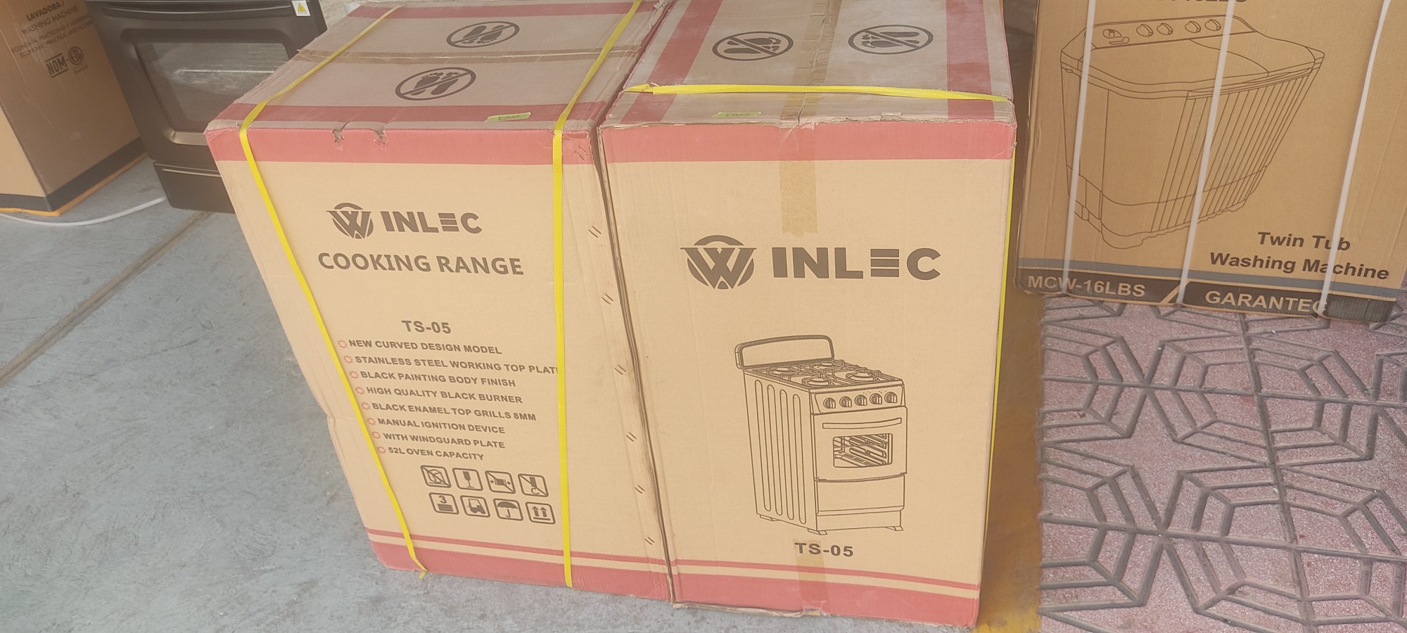 electrodomesticos - Especial estufa inlet de 20 negra nuevas 0