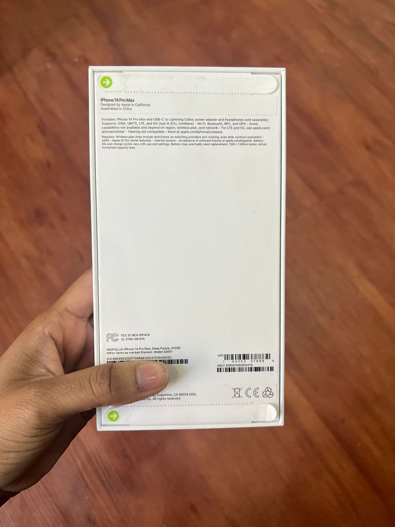celulares y tabletas - iPhone 14 Pro Max 512gb Sellado E-sim CLEAN 3