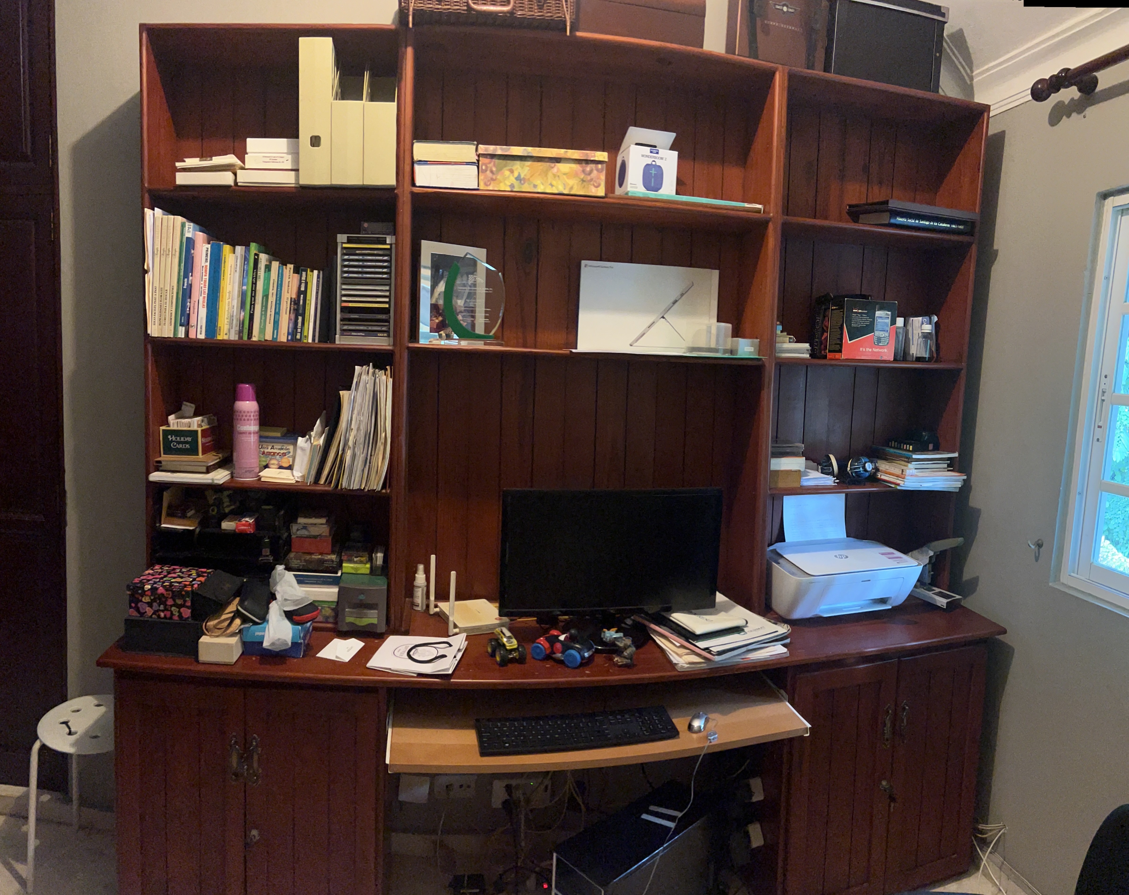 decoración y accesorios - librero y mueble para computadora  1