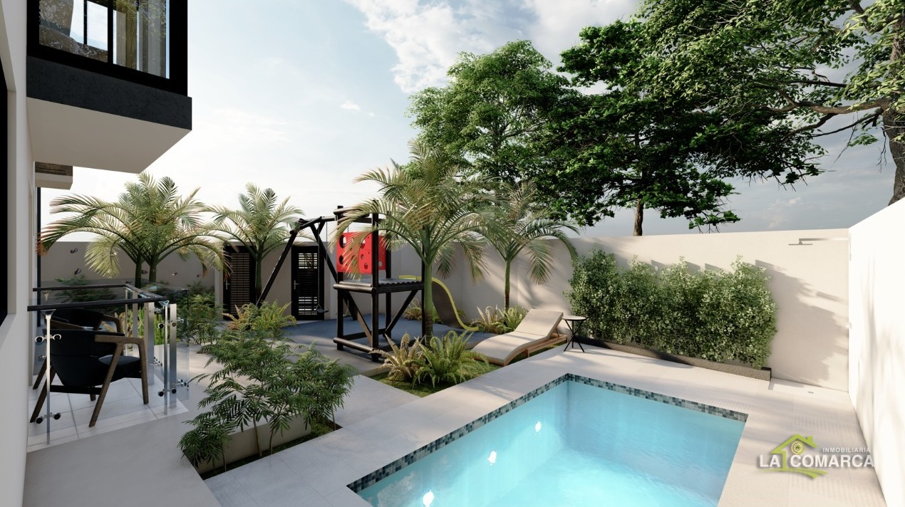apartamentos - Apartamento con piscina en Venta en Santiago 0